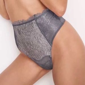 NWT Victoria's Secret Chantilly High Waist Thong